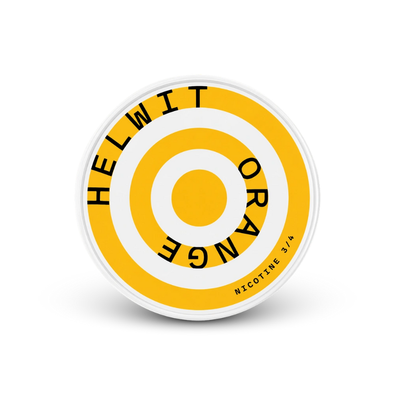 HELWIT Orange Medium – dóza nikotínových vrecúšok