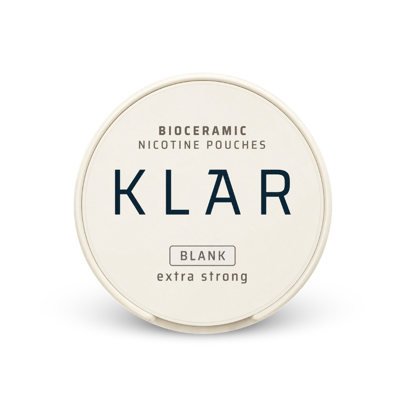 KLAR Blank Extra Strong Slim – dóza nikotínových vrecúšok