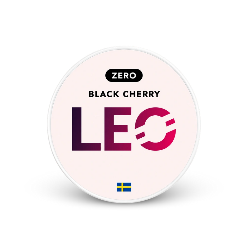 LEO Bleck Cherry Zero – dóza nikotínových vrecúšok