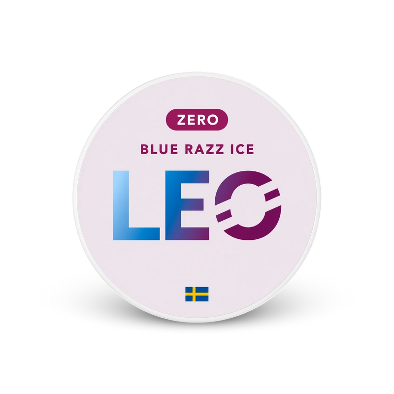 LEO Blue Razz Zero – dóza nikotínových vrecúšok
