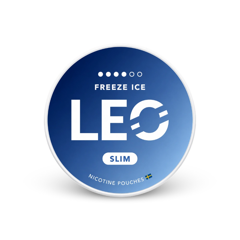 LEO Freeze Ice Strong – dóza nikotínových vrecúšok