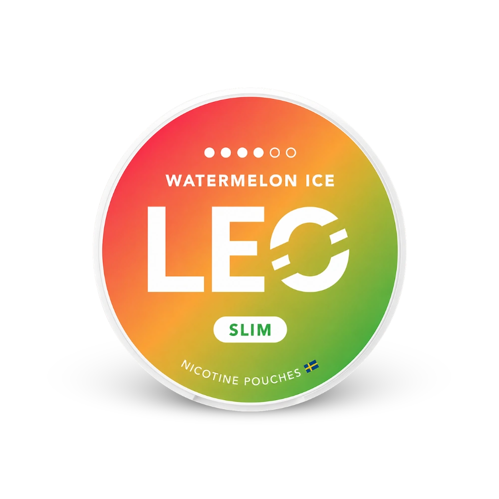 LEO Watermelon Ice Strong – dóza nikotínových vrecúšok