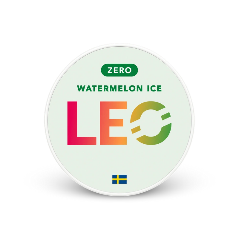 LEO Watermelon Ice Zero – dóza nikotínových vrecúšok