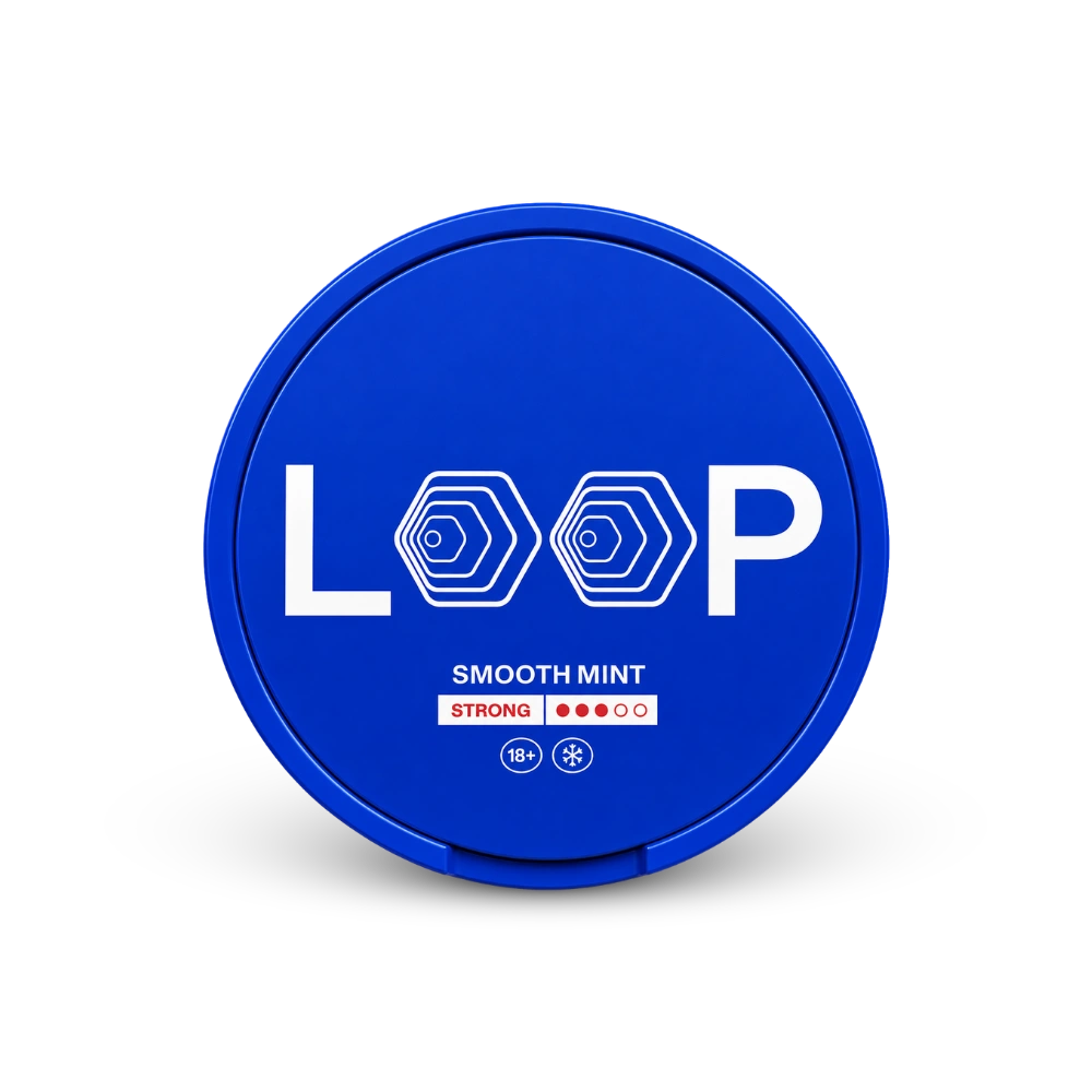 LOOP Smooth Mint Strong – dóza nikotínových vrecúšok