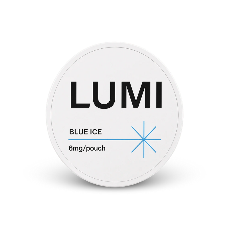 LUMI Blue Ice 6mg – dóza nikotínových vrecúšok
