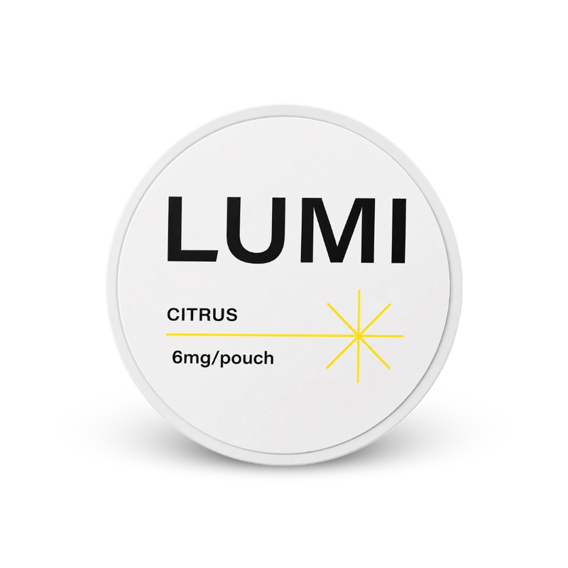 LUMI Citrus 6mg – dóza nikotínových vrecúšok