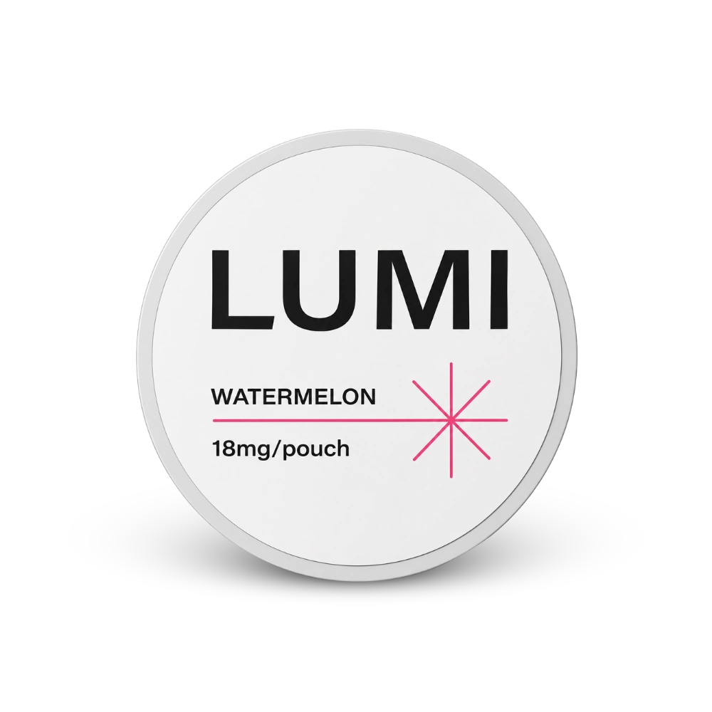 LUMI Watermelon 18mg – dóza nikotínových vrecúšok