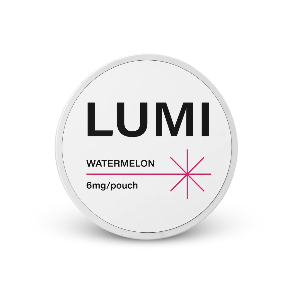 LUMI Watermelon 6mg – dóza nikotínových vrecúšok
