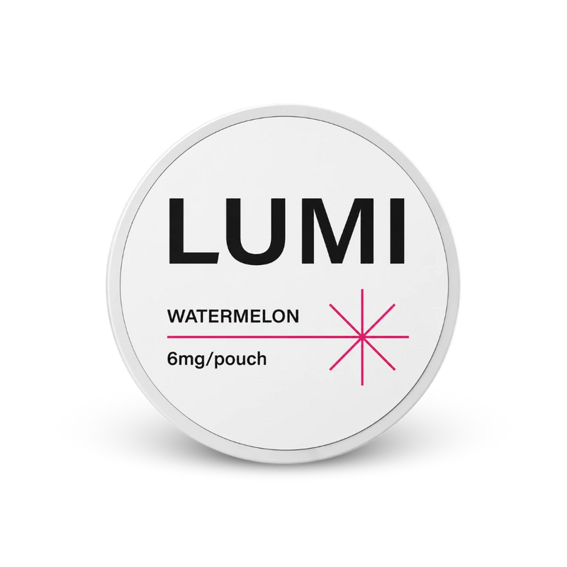 LUMI Watermelon 6mg – dóza nikotínových vrecúšok
