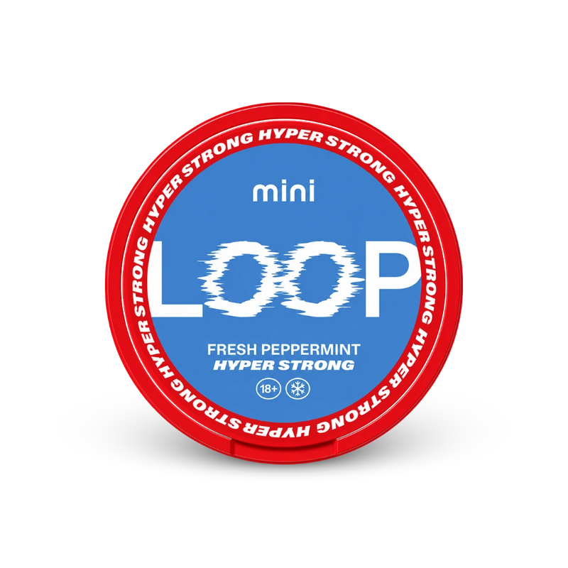 Loop Fresh Peppermint Mini Hyper – dóza nikotínových vrecúšok
