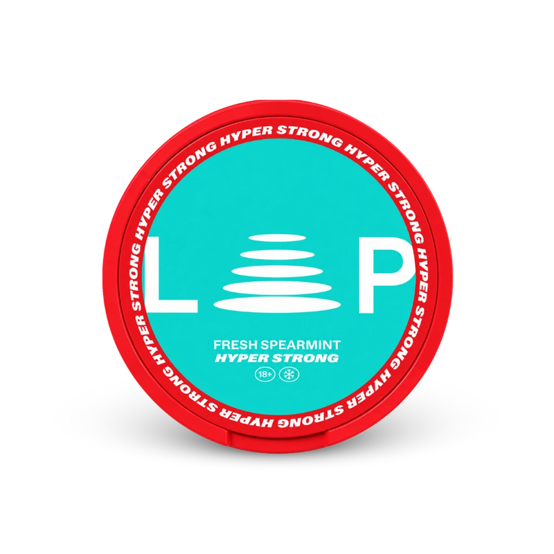 Loop Fresh Spearmint Hyper – dóza nikotínových vrecúšok