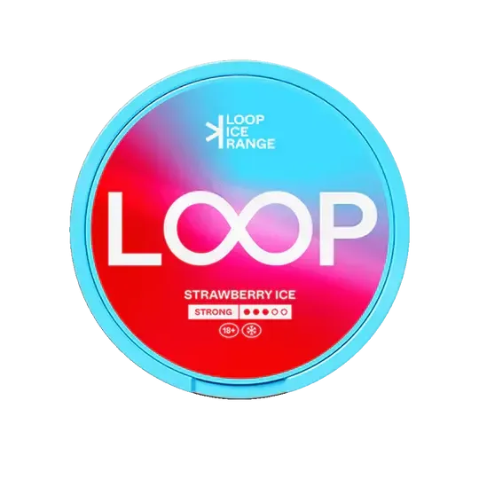 Loop Strawberry Ice – nikotínové vrecúška bez tabaku