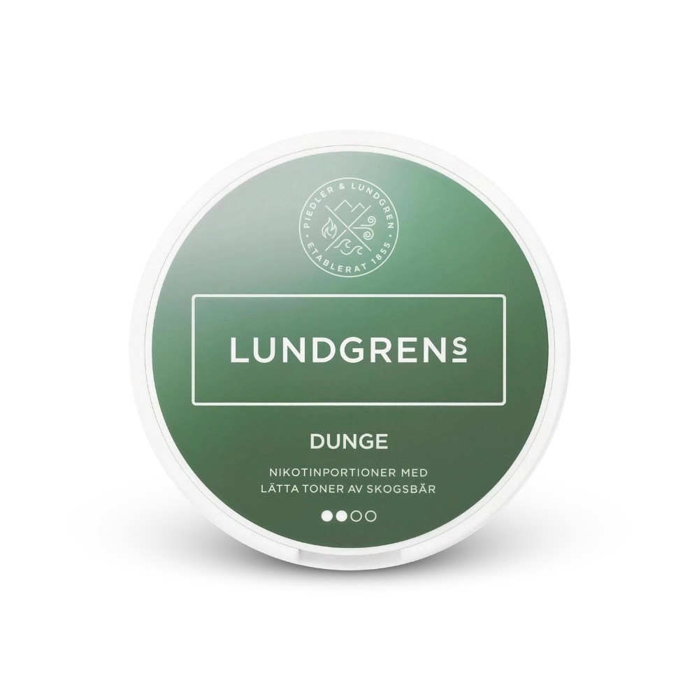 Lundgrens Dunge – dóza nikotínových vrecúšok