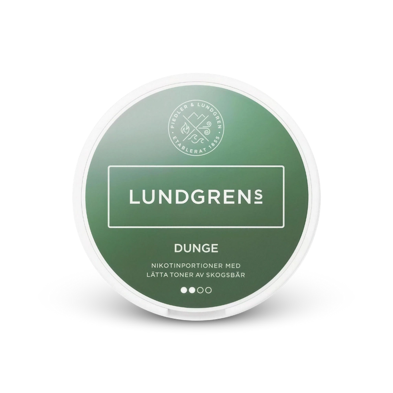 Lundgrens Dunge – dóza nikotínových vrecúšok