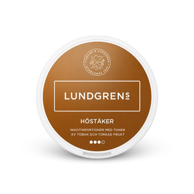 Lundgrens Höståker – dóza nikotínových vrecúšok