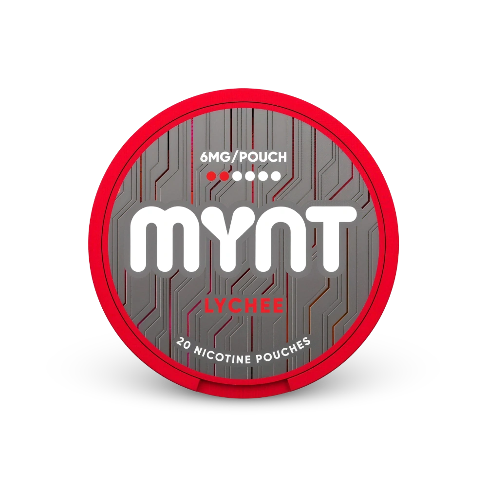 MYNT Lychee Regular – dóza nikotínových vrecúšok