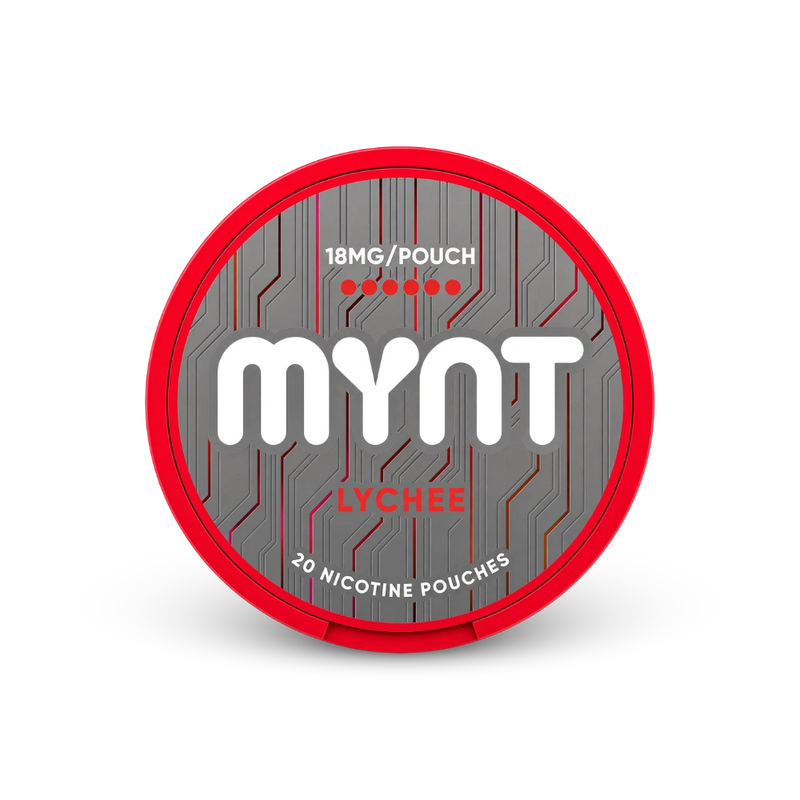 MYNT Lychee Strong – dóza nikotínových vrecúšok