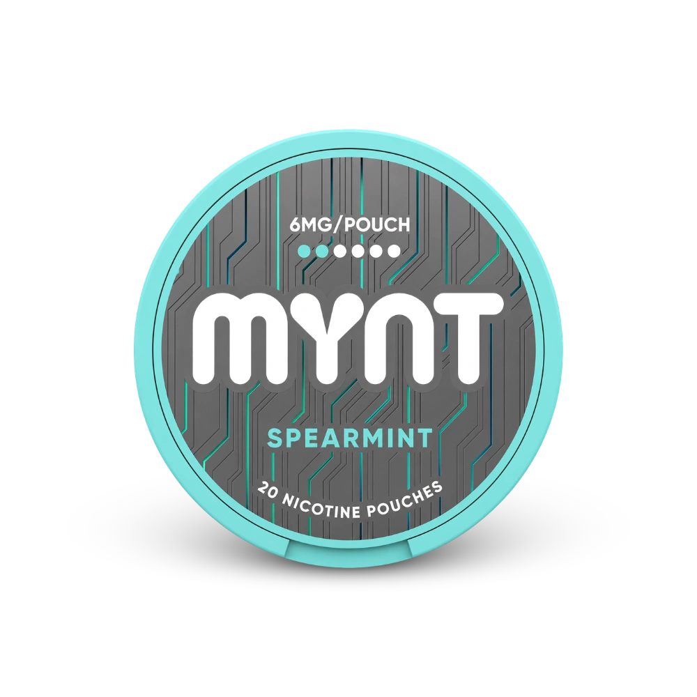 MYNT Spearmint Slim Regular – dóza nikotínových vrecúšok