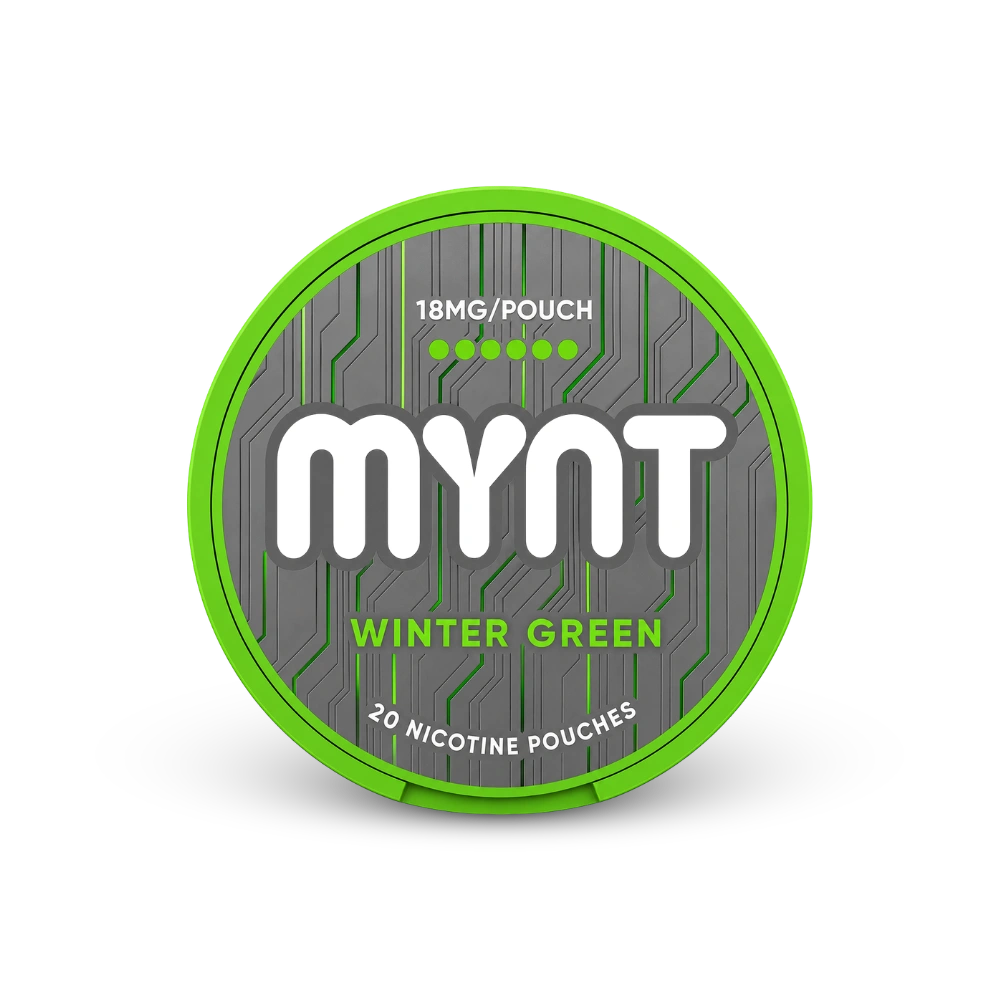 MYNT Winter Green Strong – dóza nikotínových vrecúšok