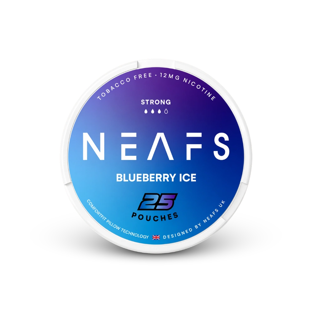 NEAFS Blueberry Ice Strong – dóza nikotínových vrecúšok