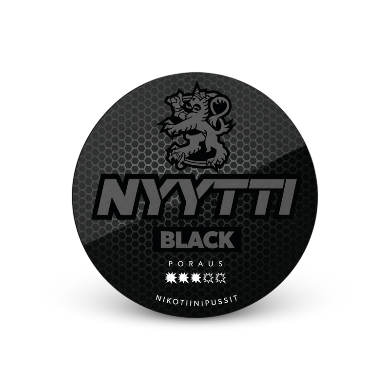 Nyytti Black – dóza nikotínových vrecúšok