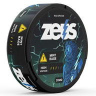 Zeus Mint Rage Strong – dóza nikotínových vrecúšok, obrázok 3