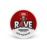 RAVE Merry Cherry 32.5mg – dóza nikotínových vrecúšok