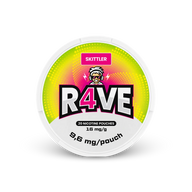 RAVE Skittler 16mg – dóza nikotínových vrecúšok
