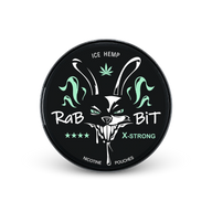RaBBiT Ice Hemp X-Strong – dóza nikotínových vrecúšok