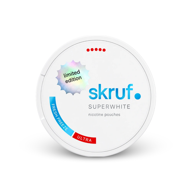 SKRUF Fresh Freeze Ultra limited – dóza nikotínových vrecúšok