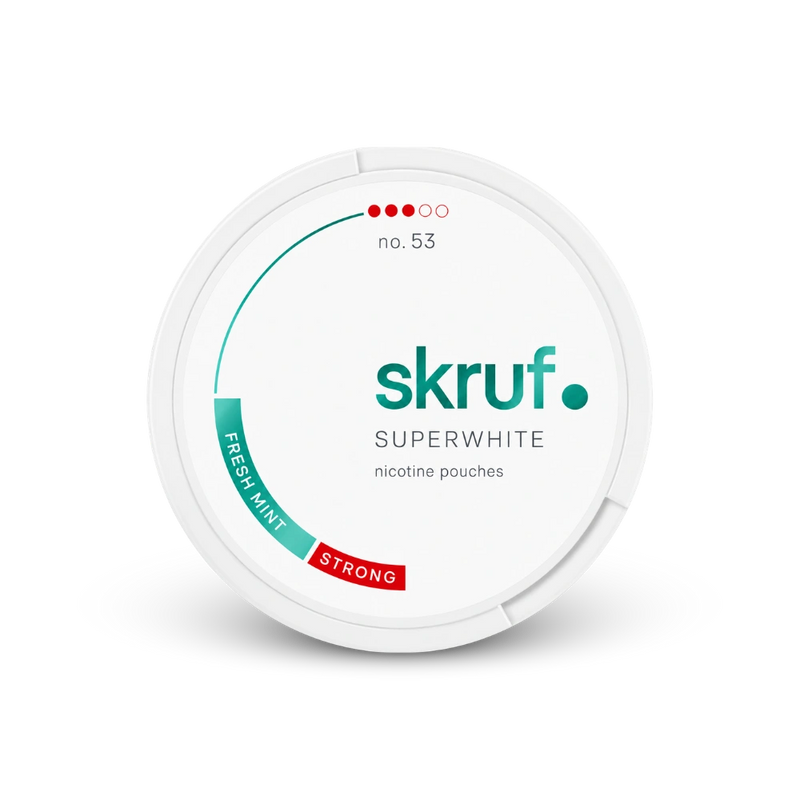 SKRUF Fresh Mint S3 – dóza nikotínových vrecúšok