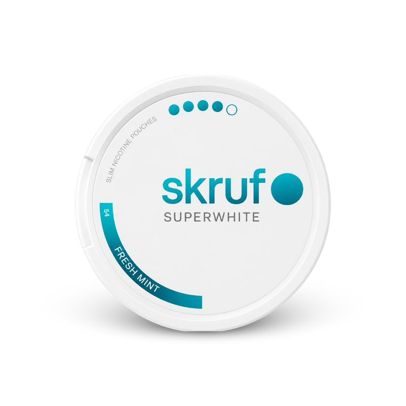 SKRUF Fresh Mint S4 – dóza nikotínových vrecúšok