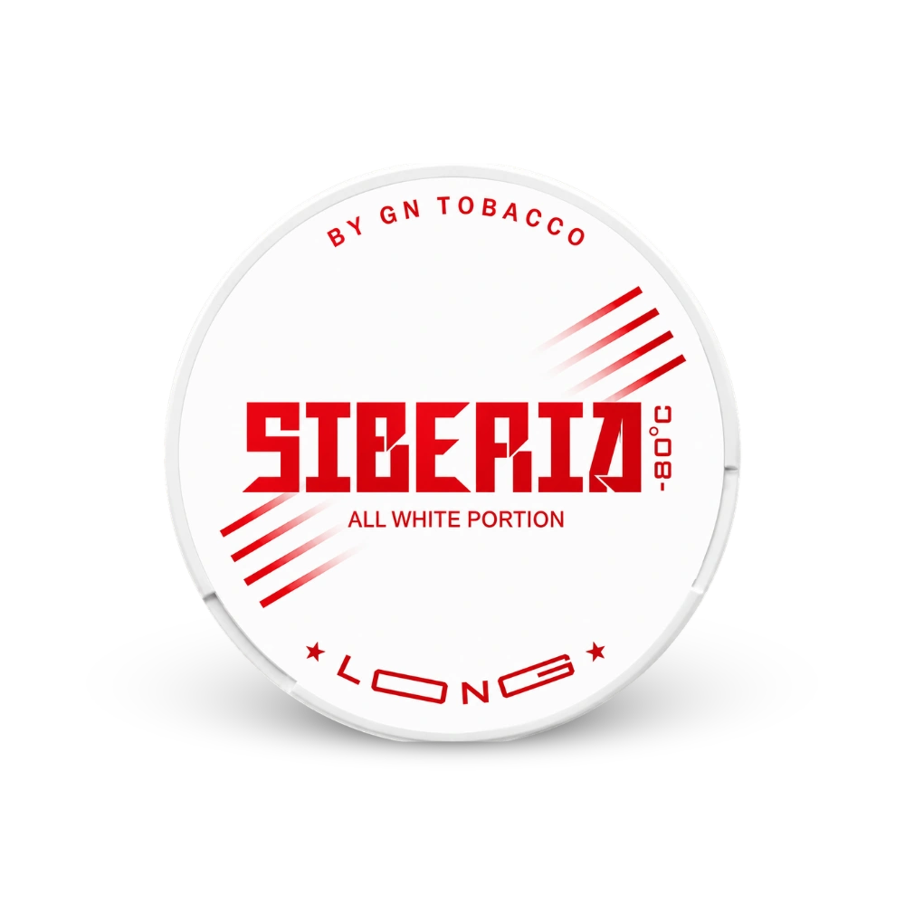 Siberia Long Portion – dóza nikotínových vrecúšok