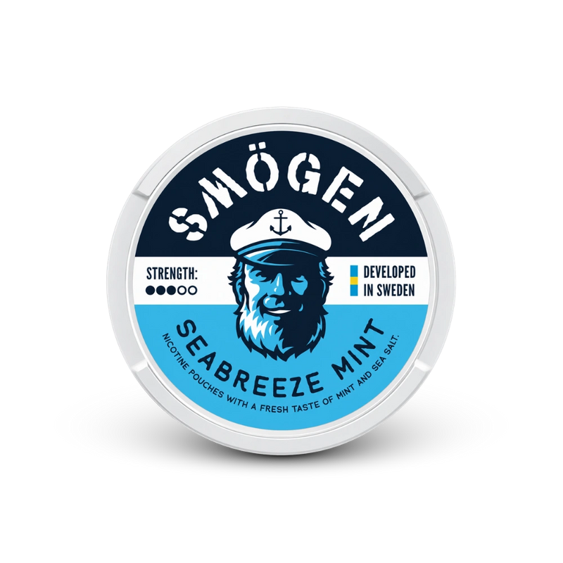 Smögen Seabreeze Mint – dóza nikotínových vrecúšok