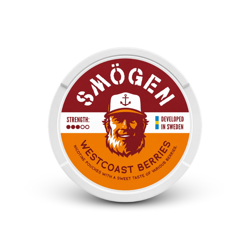 Smögen Westcoast Berries – dóza nikotínových vrecúšok