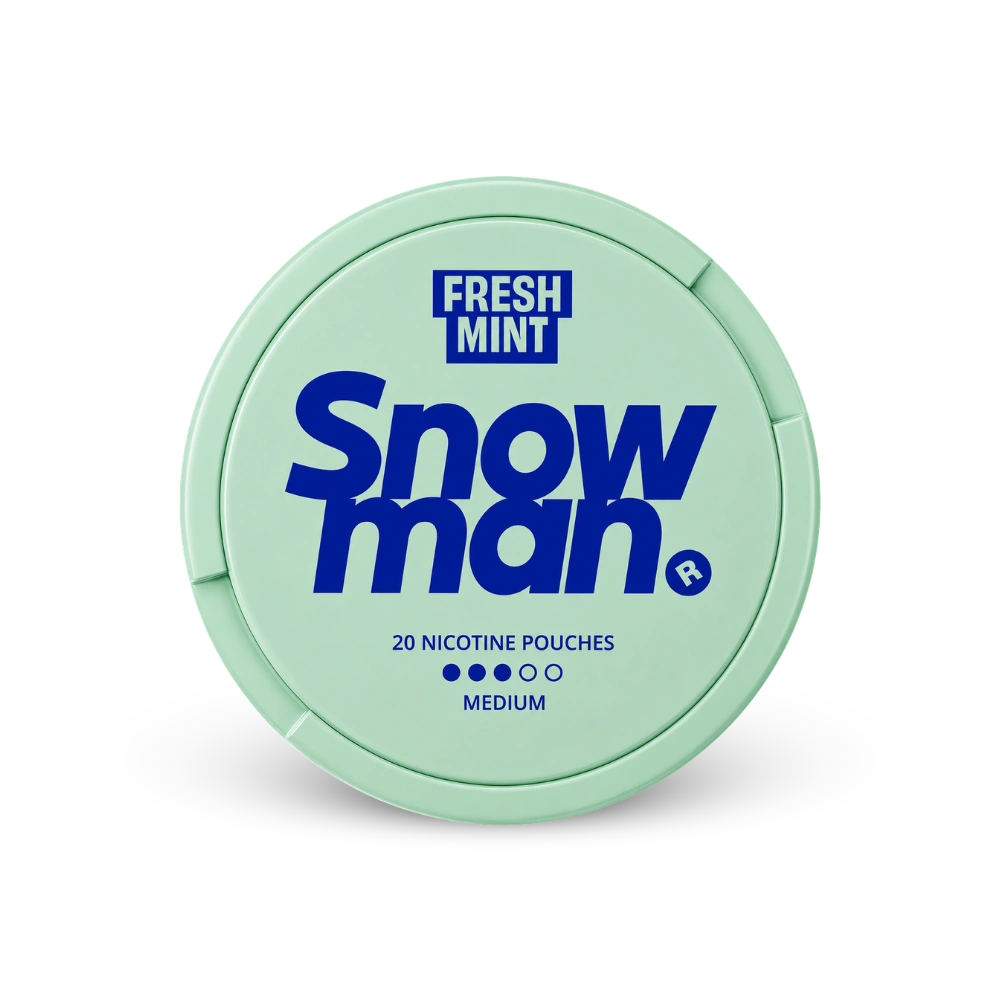 Snowman Fresh Mint 9mg – dóza nikotínových vrecúšok