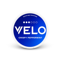VELO Crispy Peppermint Mini – dóza nikotínových vrecúšok