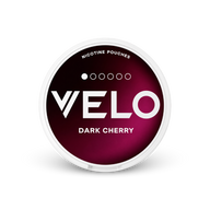 VELO Dark Cherry Mini – dóza nikotínových vrecúšok