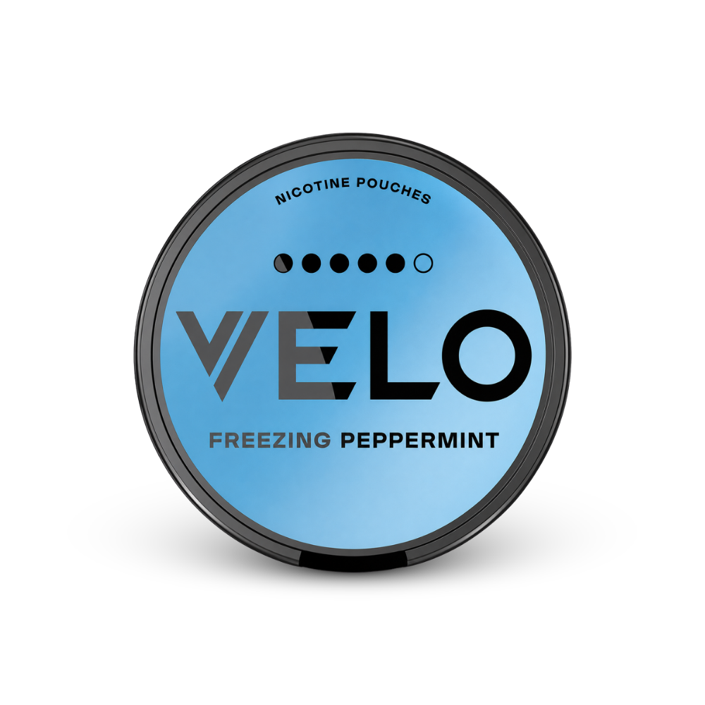 VELO Freezing Peppermint Ultra – dóza nikotínových vrecúšok