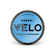 VELO Freezing Peppermint Ultra – dóza nikotínových vrecúšok