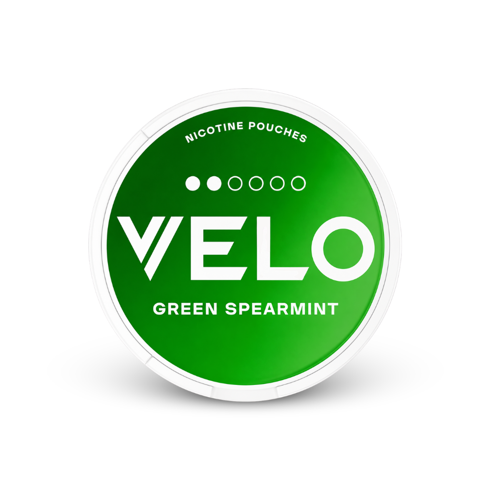VELO Green Spearmint – dóza nikotínových vrecúšok