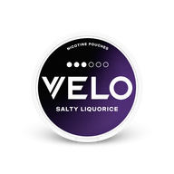 VELO Salty Liquorice – dóza nikotínových vrecúšok