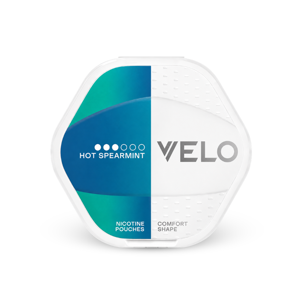 VELO Shift Hot Spearmint – dóza nikotínových vrecúšok