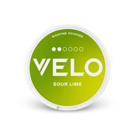 VELO Sour Lime Slim – dóza nikotínových vrecúšok