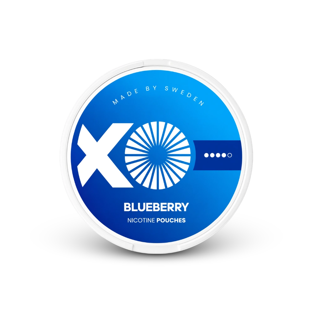 XO Blueberry – dóza nikotínových vrecúšok