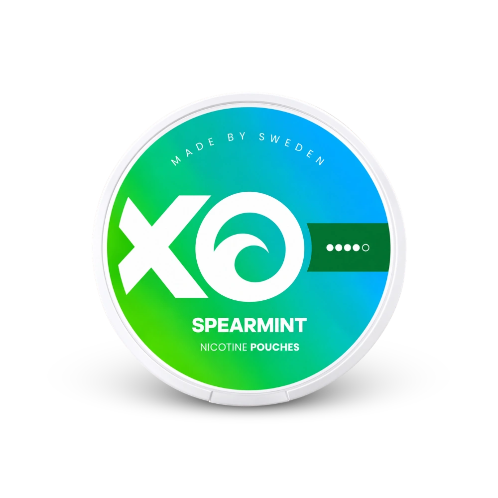 XO Spearmint – dóza nikotínových vrecúšok
