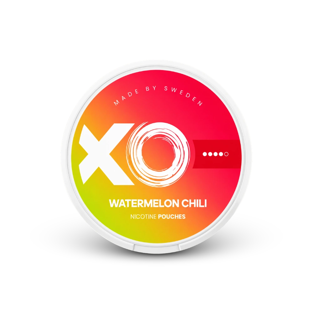XO Watermelon Chili – dóza nikotínových vrecúšok