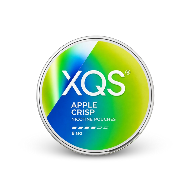 XQS Apple Crisp Slim Strong – dóza nikotínových vrecúšok
