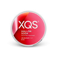 XQS Hallonsoda Strong – dóza nikotínových vrecúšok