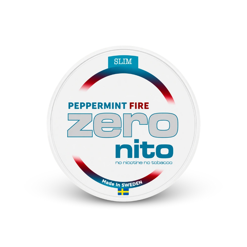 ZERONITO Peppermint Fire Slim – dóza nikotínových vrecúšok